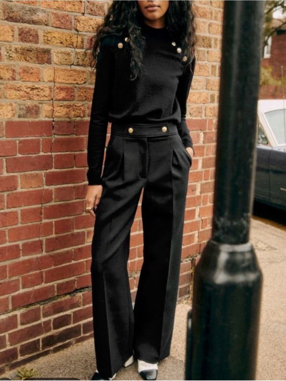 Sézane Auguste Wool Trousers